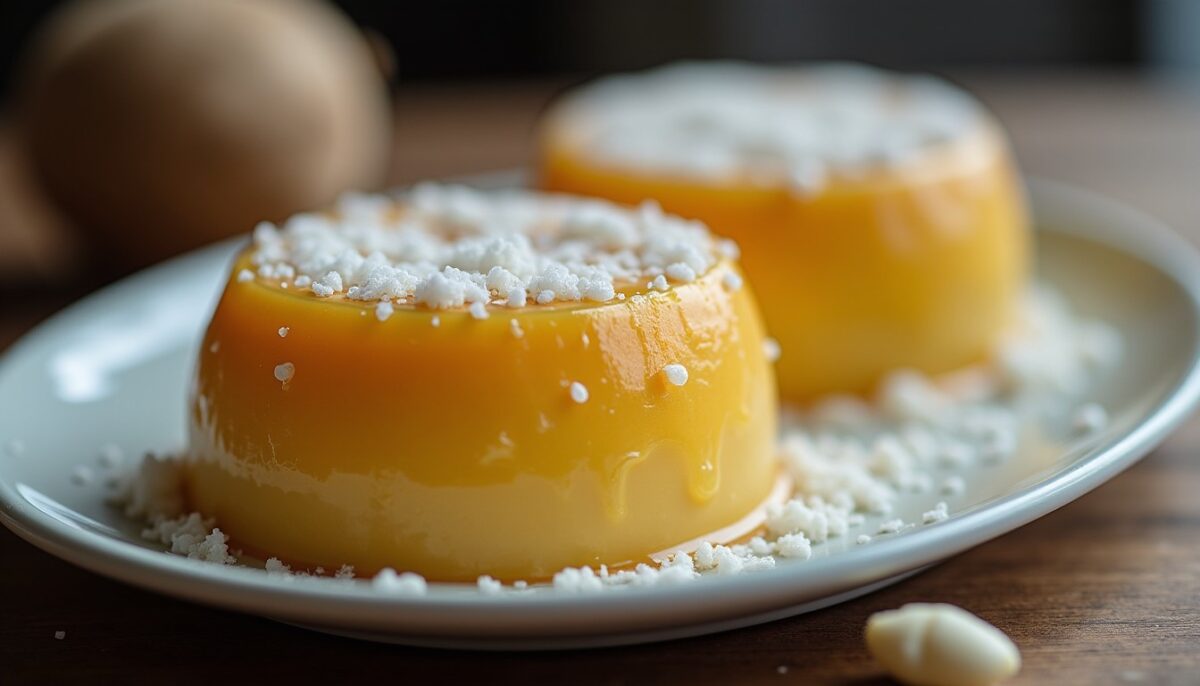 Délice glacé à la noix de coco : recette maison simple et crémeuse Délice glacé à la noix de coco : recette maison simple et crémeuse