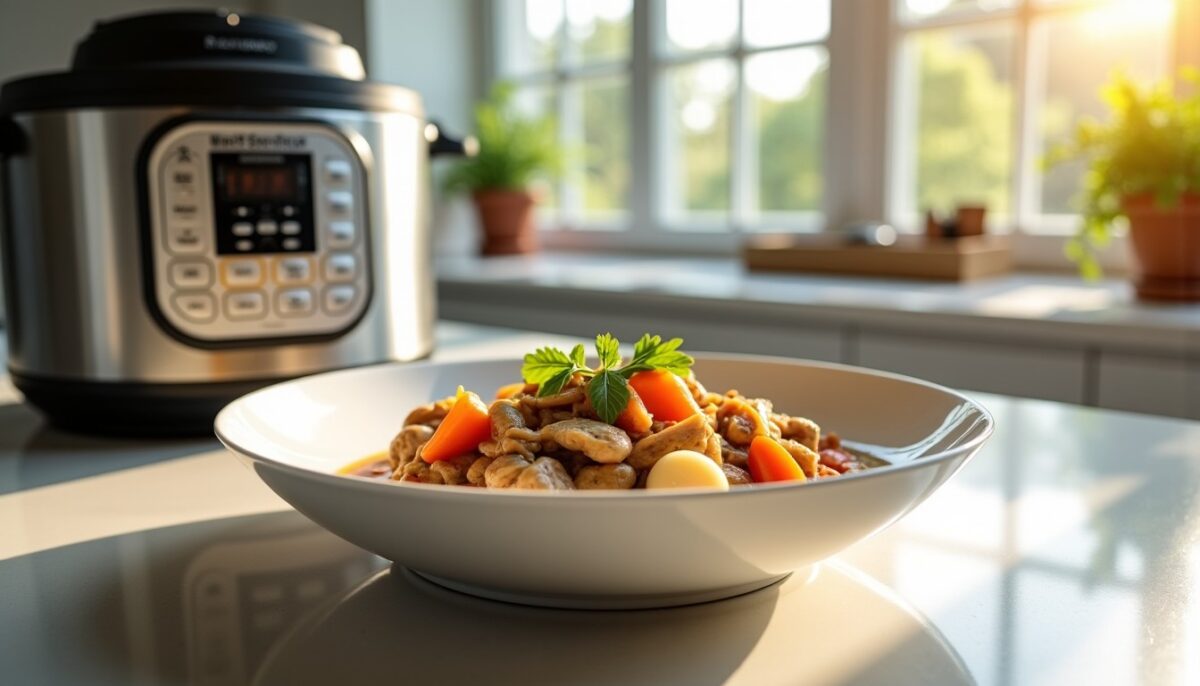 Blanquette de dinde express au Cookeo : savoureuse et facile à préparer