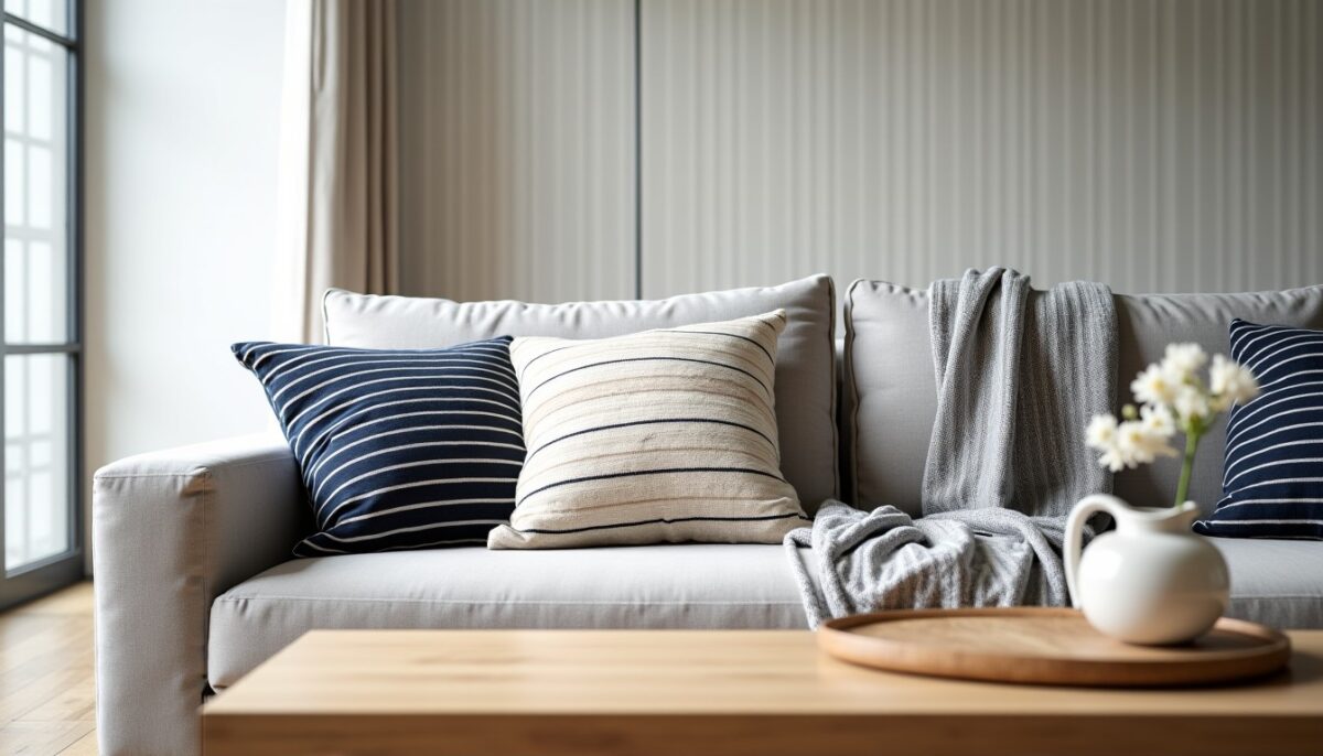 La rayure fait son grand come-back en déco : nos astuces pour l’intégrer harmonieusement dans chaque pièce La rayure fait son grand come-back en déco : nos astuces pour l’intégrer harmonieusement dans chaque pièce