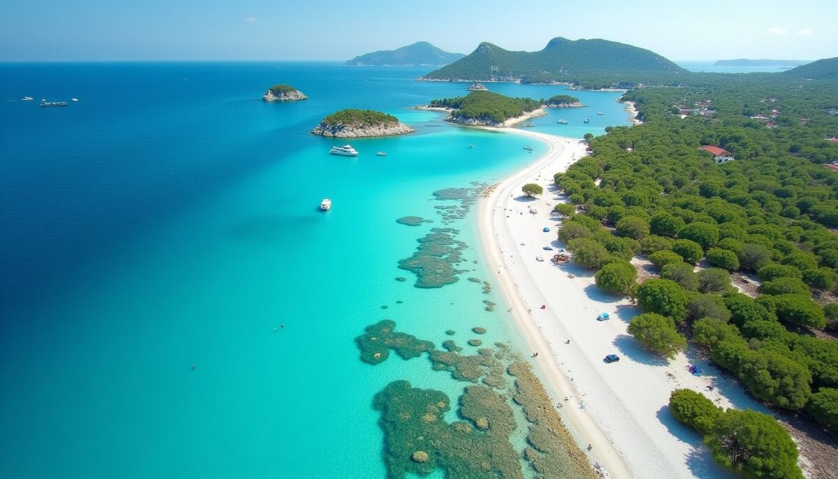 Ksamil en Albanie : votre guide incontournable pour explorer ses plages paradisiaques et ses îles secrètes Ksamil en Albanie : votre guide incontournable pour explorer ses plages paradisiaques et ses îles secrètes