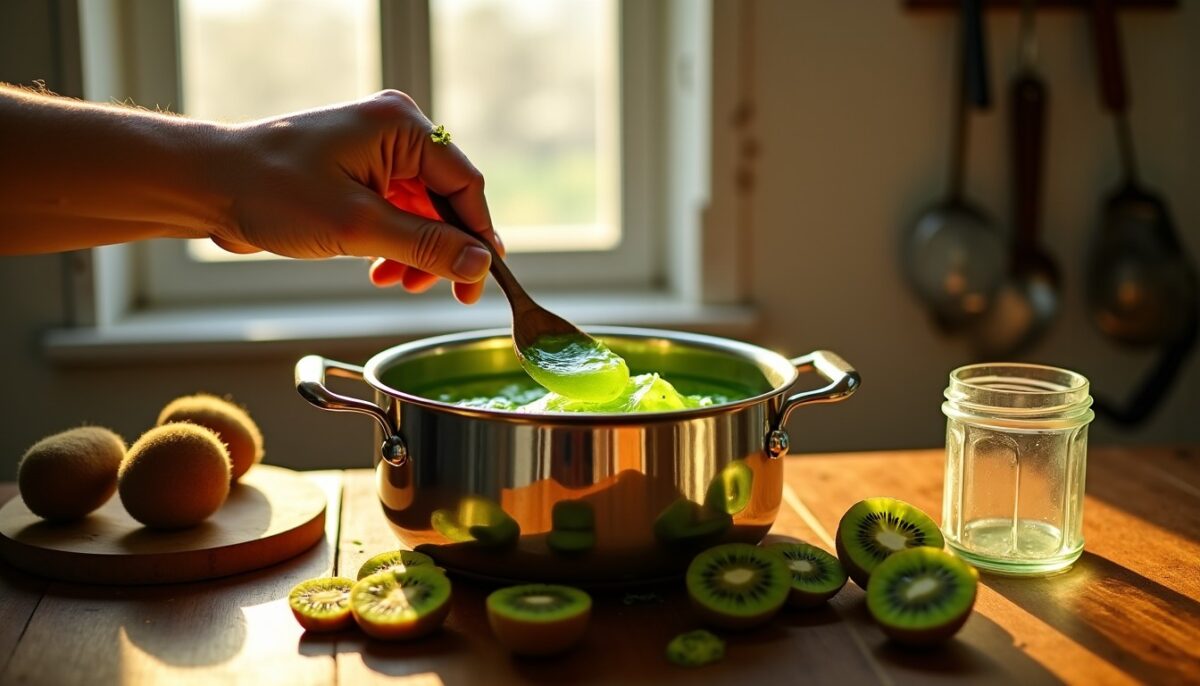 Recette traditionnelle de confiture de kiwi de grand-mère : simplicité et saveurs authentiques Recette traditionnelle de confiture de kiwi de grand-mère : simplicité et saveurs authentiques