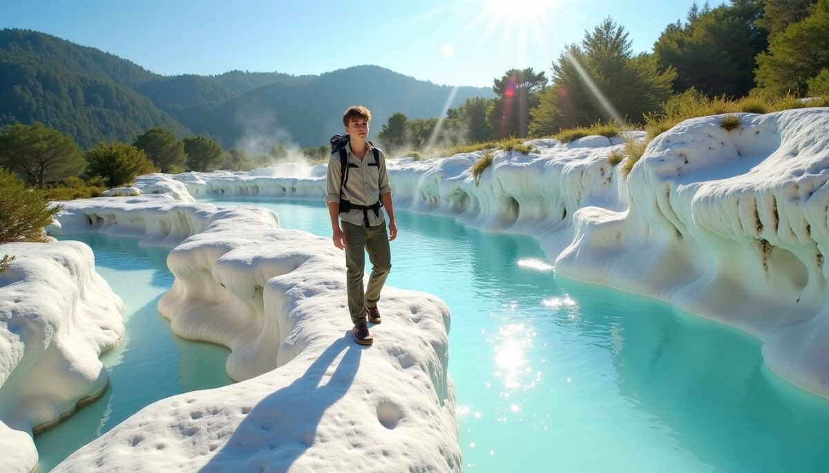 Bagni di San Filippo : exploration complète des sources thermales et formations de travertin