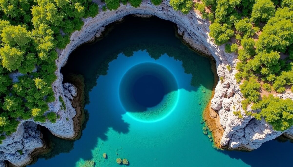 L'Oeil Mystique de la Terre en Croatie : la Source Naturelle de la Rivière Cetina L'Oeil Mystique de la Terre en Croatie : la Source Naturelle de la Rivière Cetina