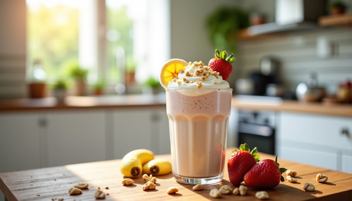 Milkshakes protéinés : 5 recettes savoureuses pour dynamiser vos séances de sport